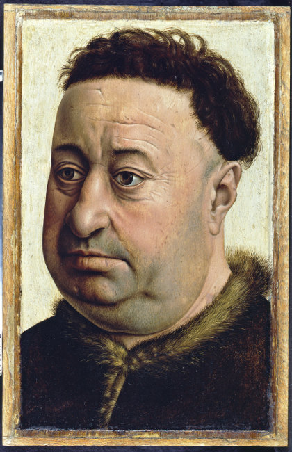 KFMV Robert Campin Bildnis-eines feisten Mannes 1430