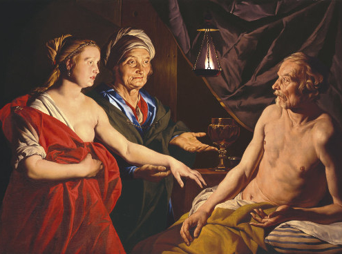 Matteus Stom - Sarah führt Abraham Hagar zu. KFMV Berlin