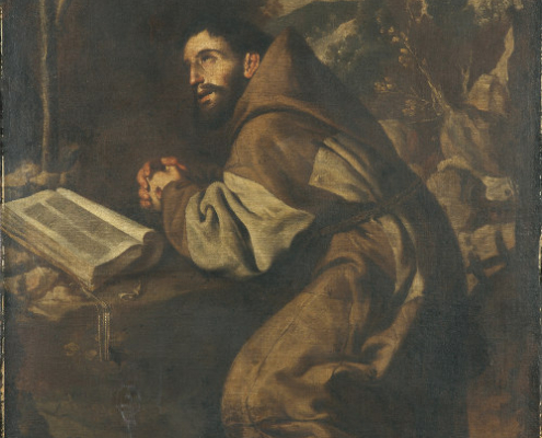 Antonio del Castillo y Saavedra - Der Heilige Franziskus betend