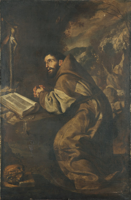 Antonio del Castillo y Saavedra - Der Heilige Franziskus betend