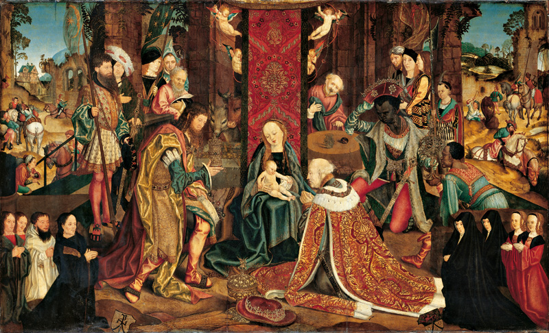 Die Anbetung der Heiligen Drei Könige